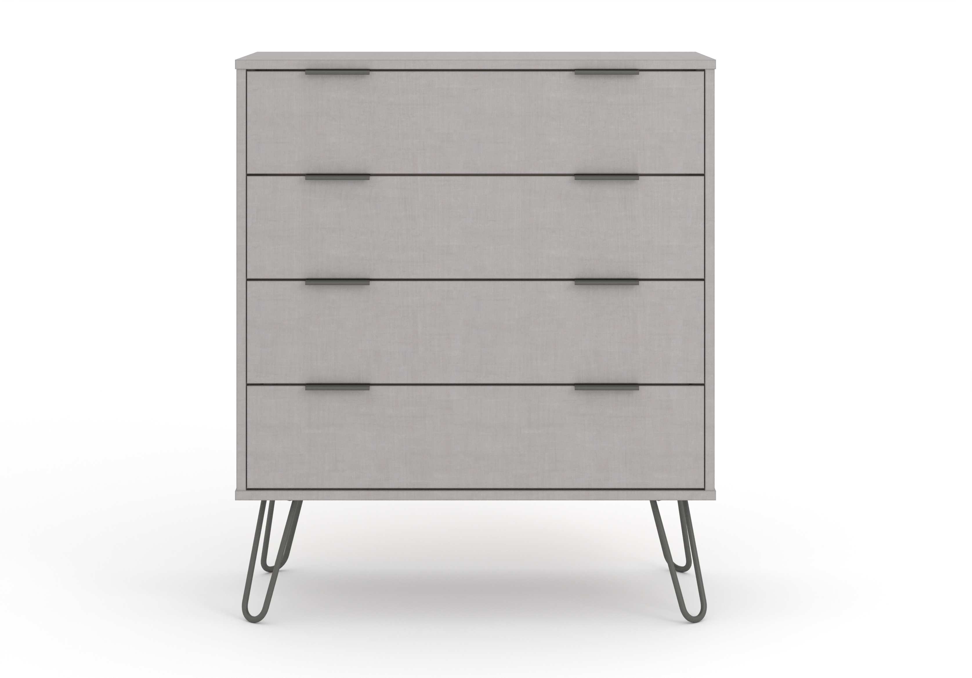 Augusta Grey 4 Drawer Chest Of Drawers