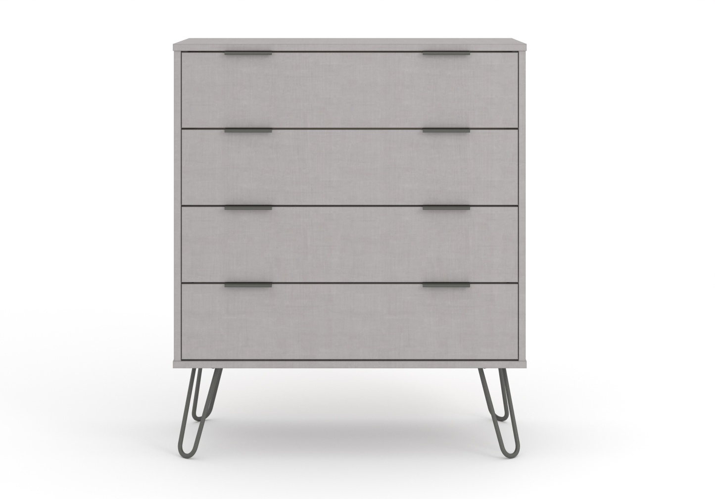 Augusta Grey 4 Drawer Chest Of Drawers
