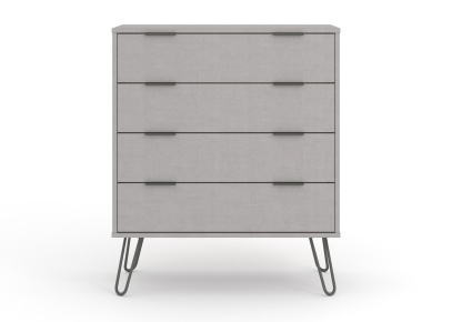 Augusta Grey 4 Drawer Chest Of Drawers