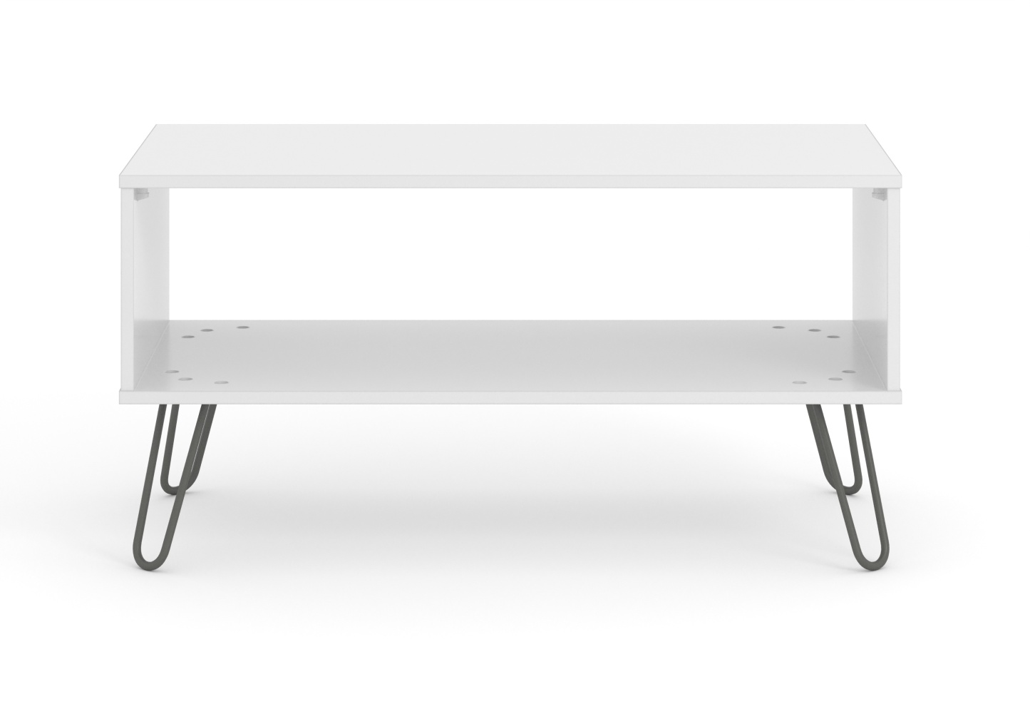 Augusta White Open Coffee Table