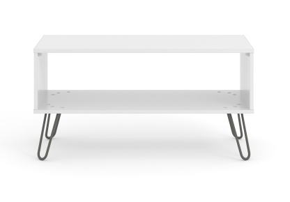 Augusta White Open Coffee Table