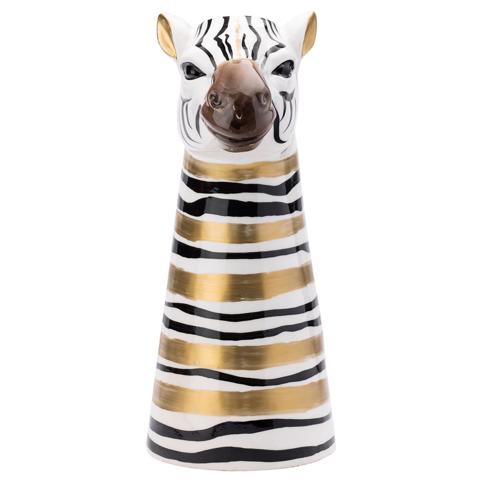Looking Wild Zebra Vase
