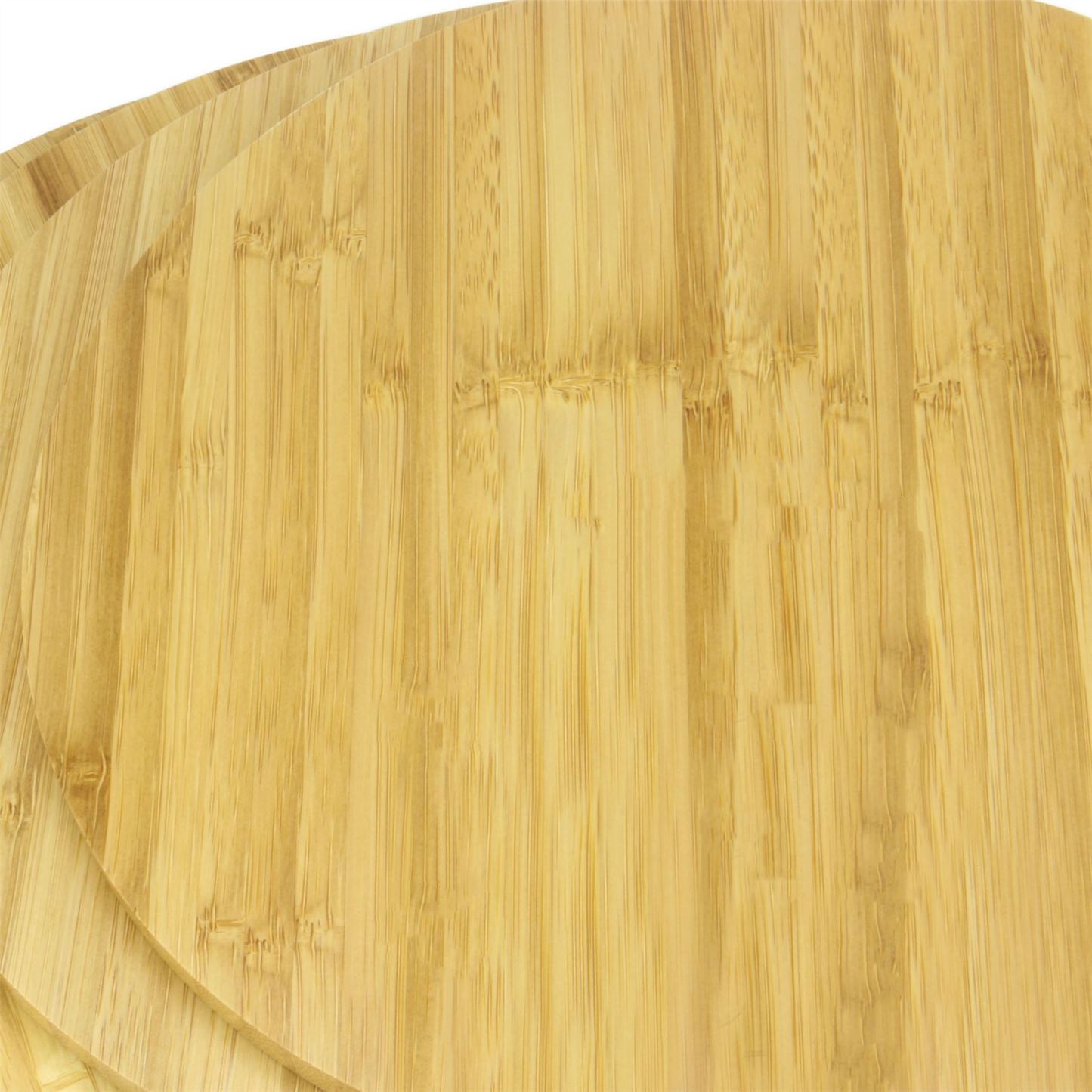 Bamboo Circle Placemats & Coasters - Set of 4 | M&W