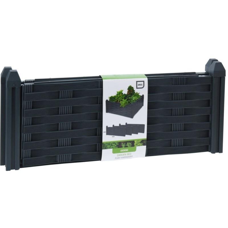 Garden Flower Bed Square 45cm x 45cm x 18cm