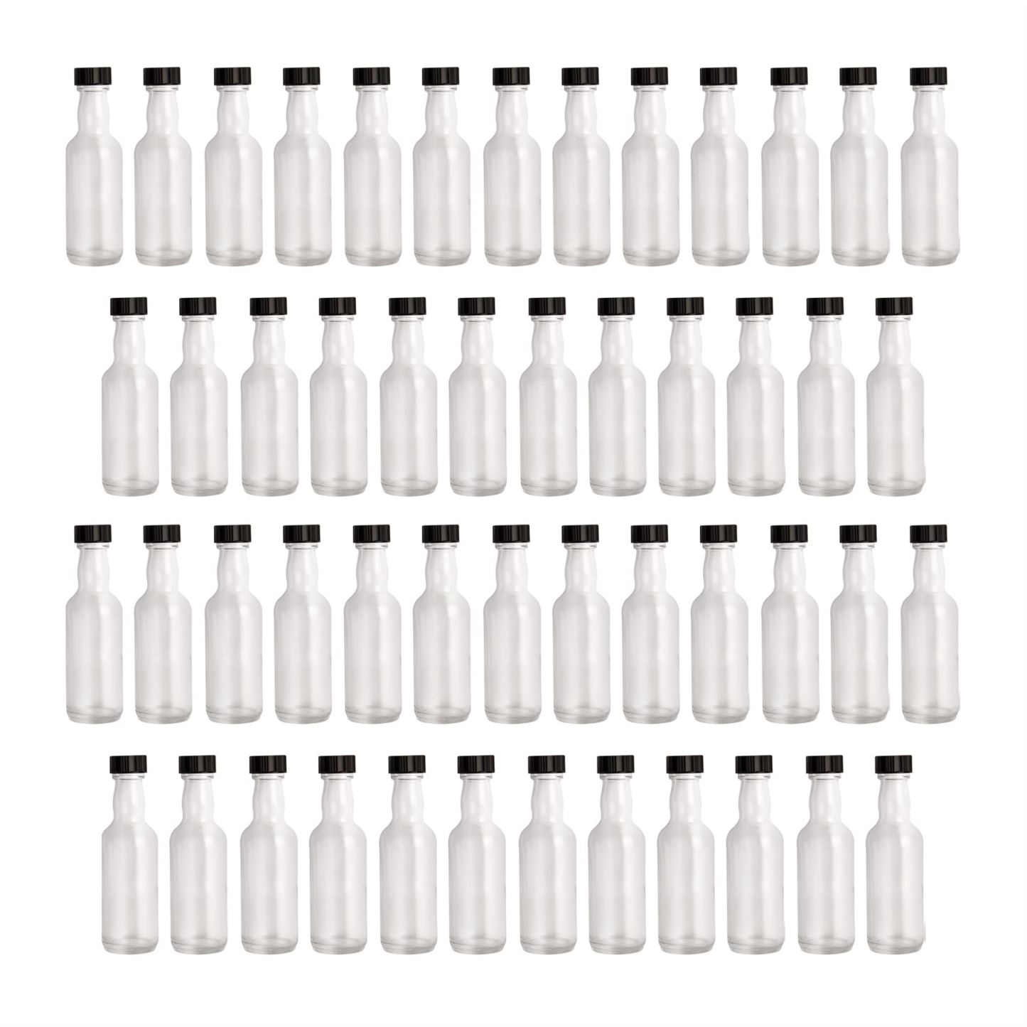 Miniature Glass Spirit Bottle - Pack of 50 | Pukkr