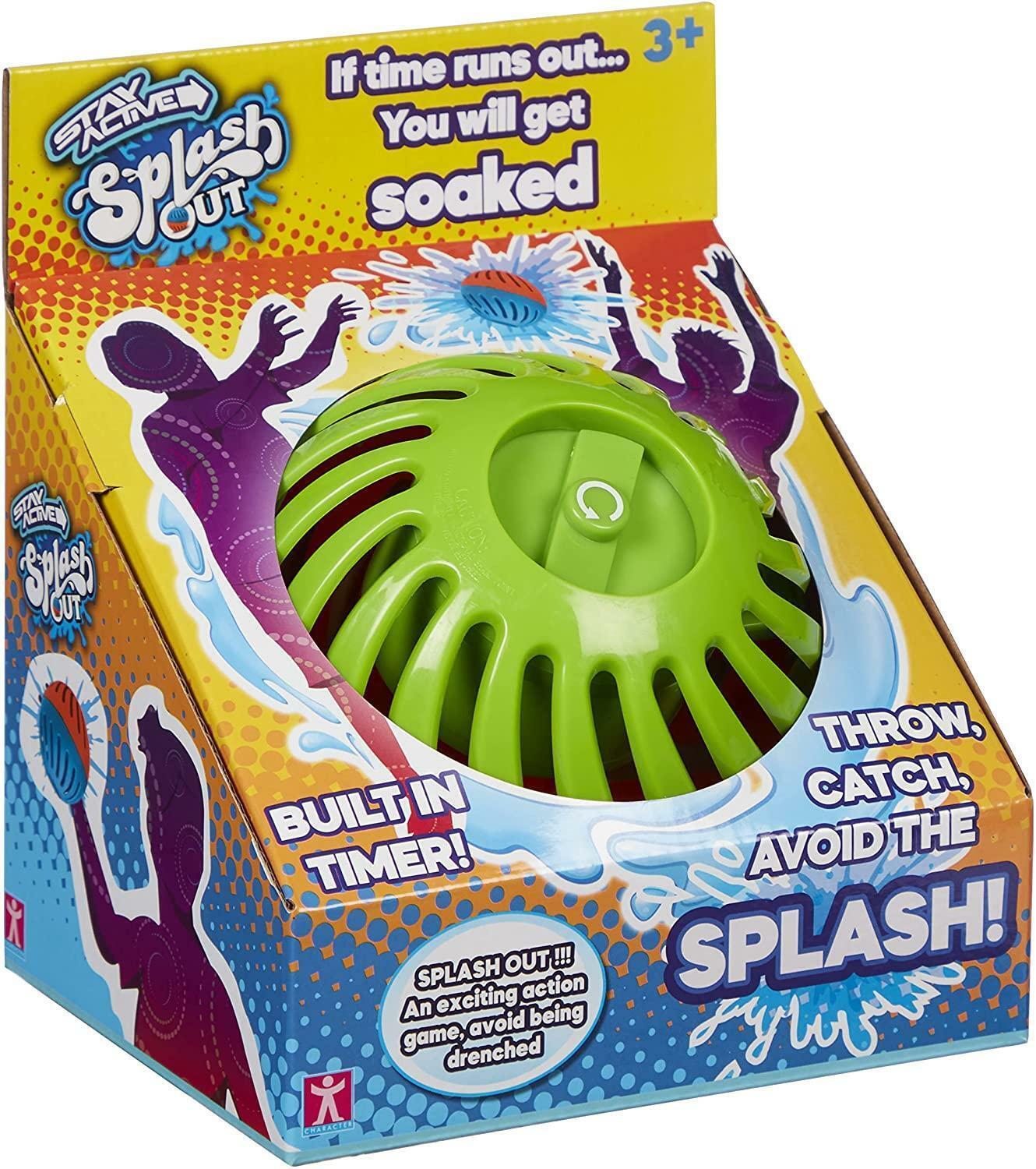 Stay Active - Splash Out Throwing & Catching Ball Water Game