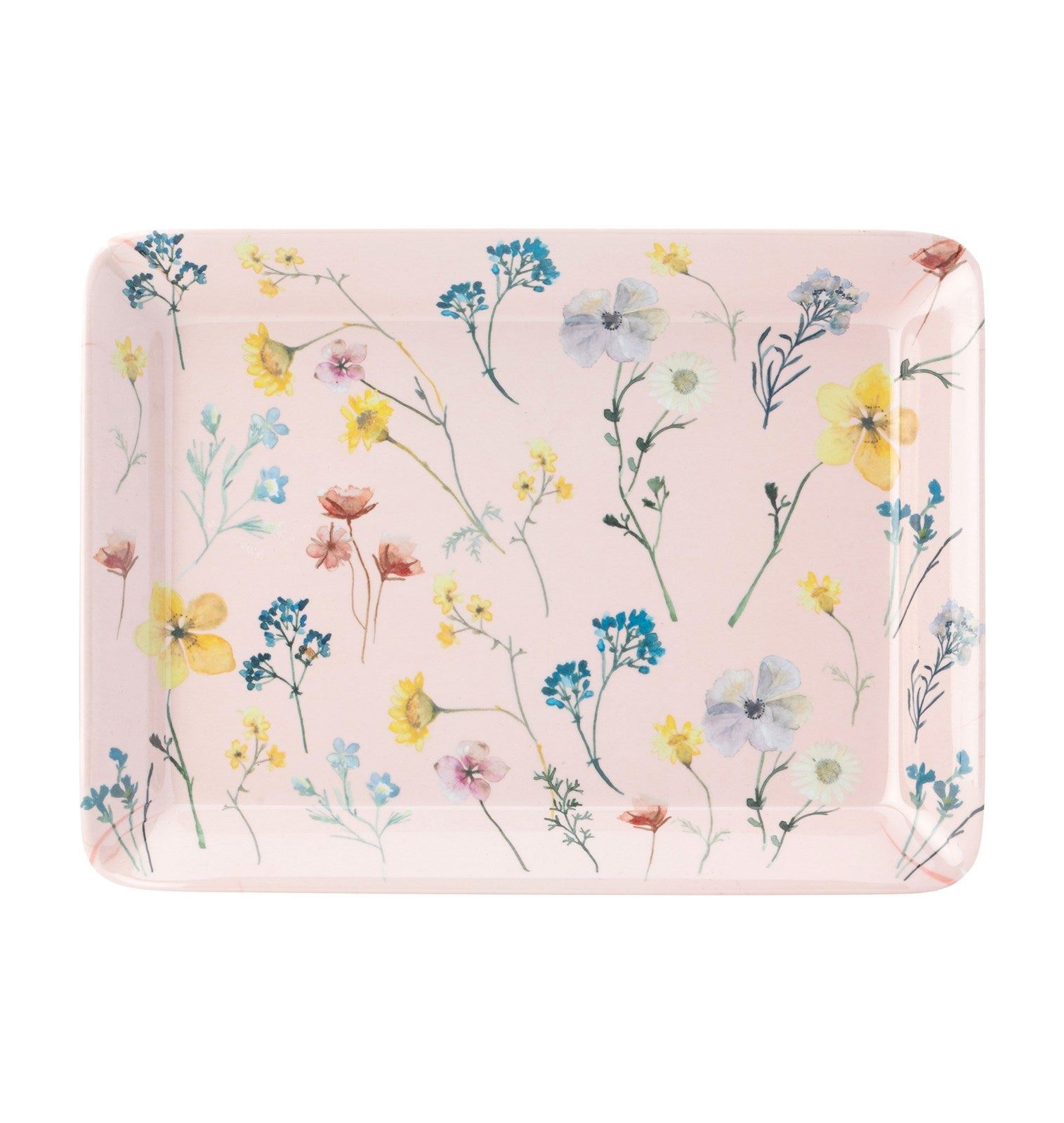 Pressed Flowers Scatter Tray