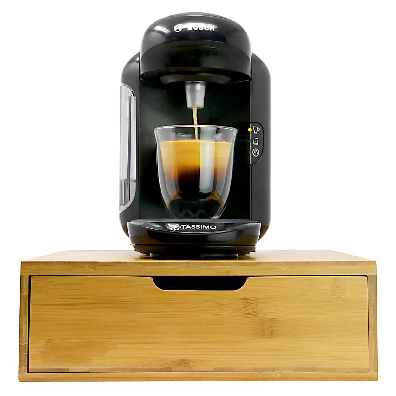 Bamboo 64 Tassimo Coffee Pod Drawer | M&W