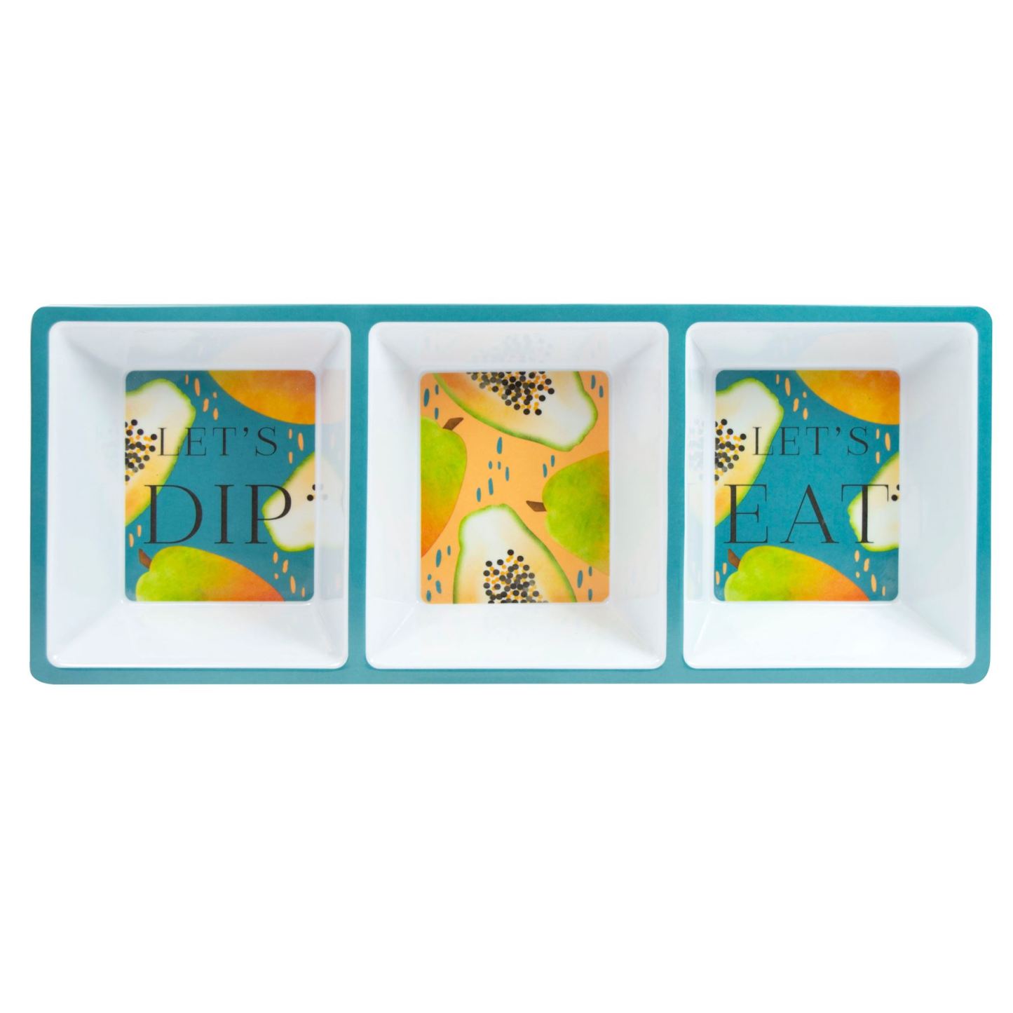 Papaya Bliss Rectangle Serving Tray