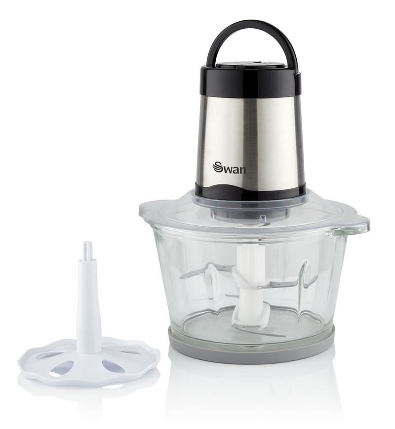 Swan Silver 1.8L Electric Food Chopper