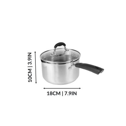 Stainless Steel Saucepans - Set of 3 | M&W