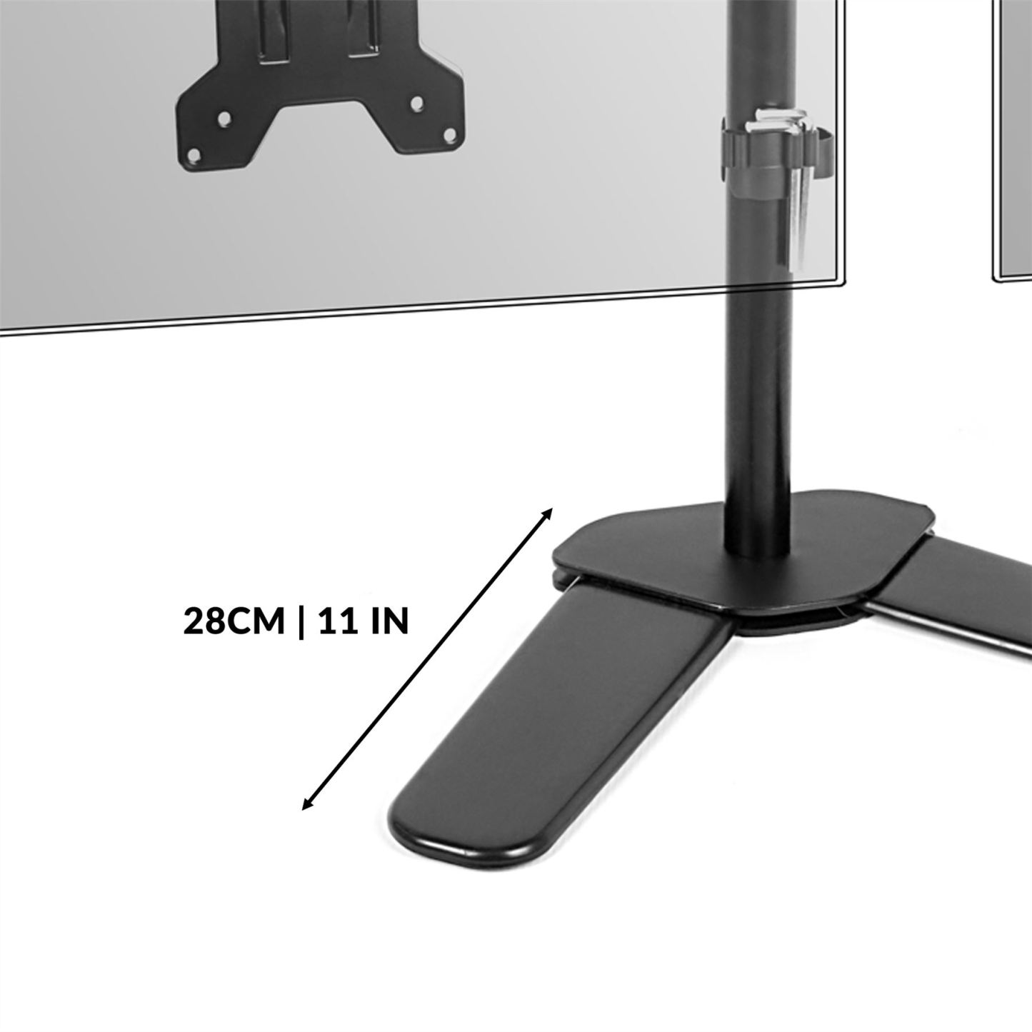 Dual Arm Monitor Stand | M&W