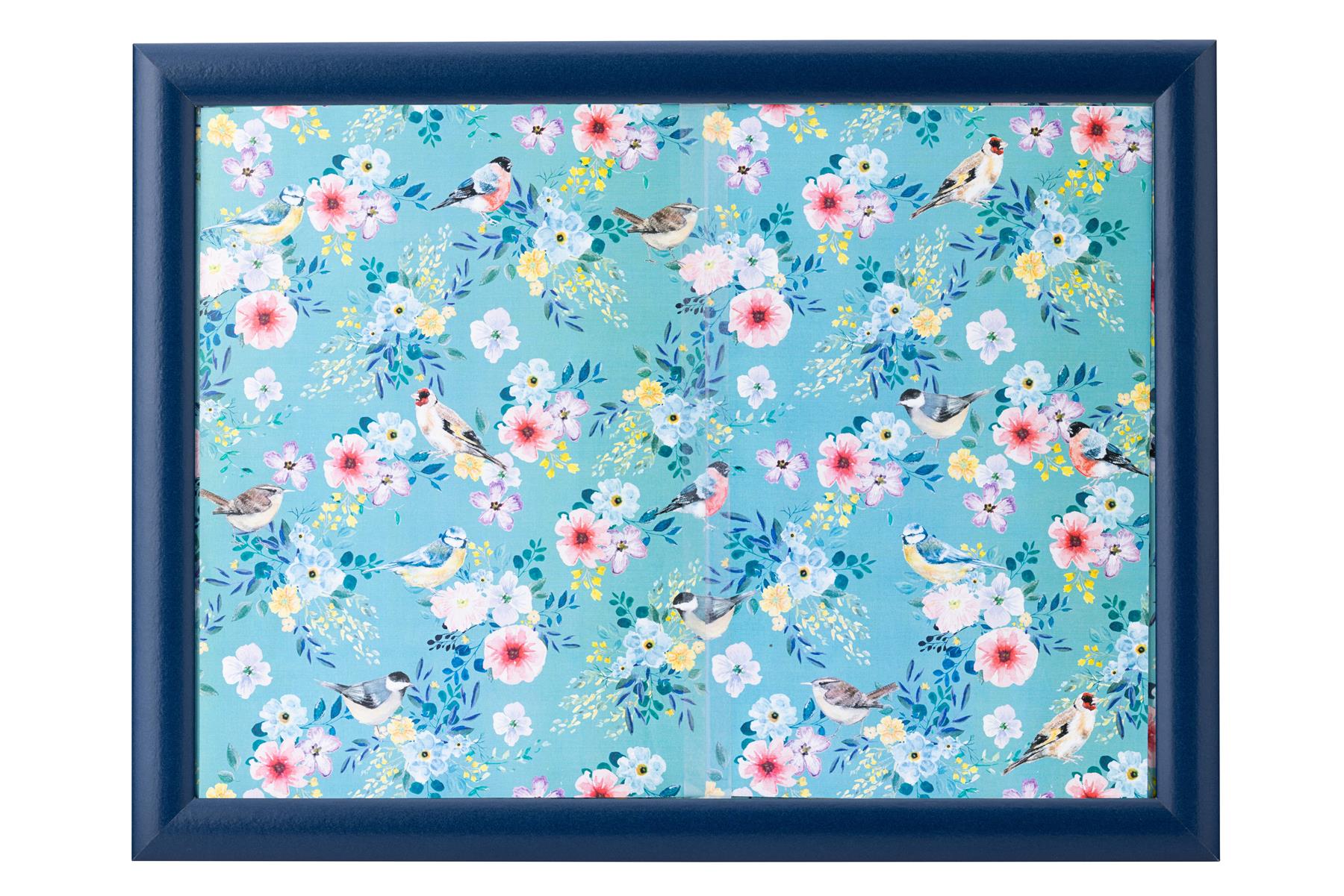 Birds and Flowers Lap Tray