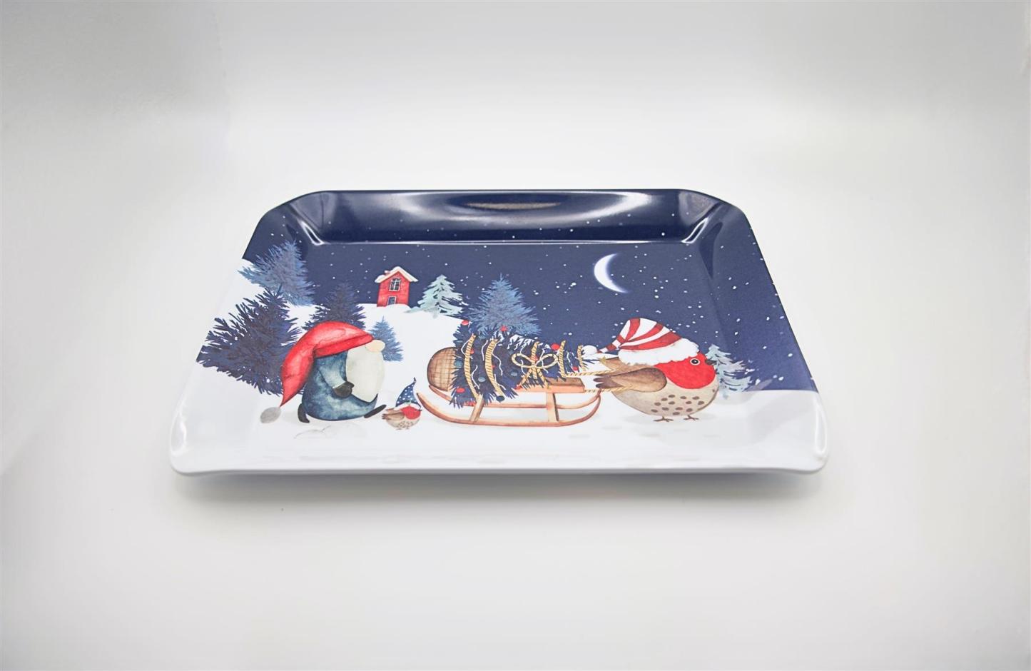Festive Forest Friends Scatter Tray