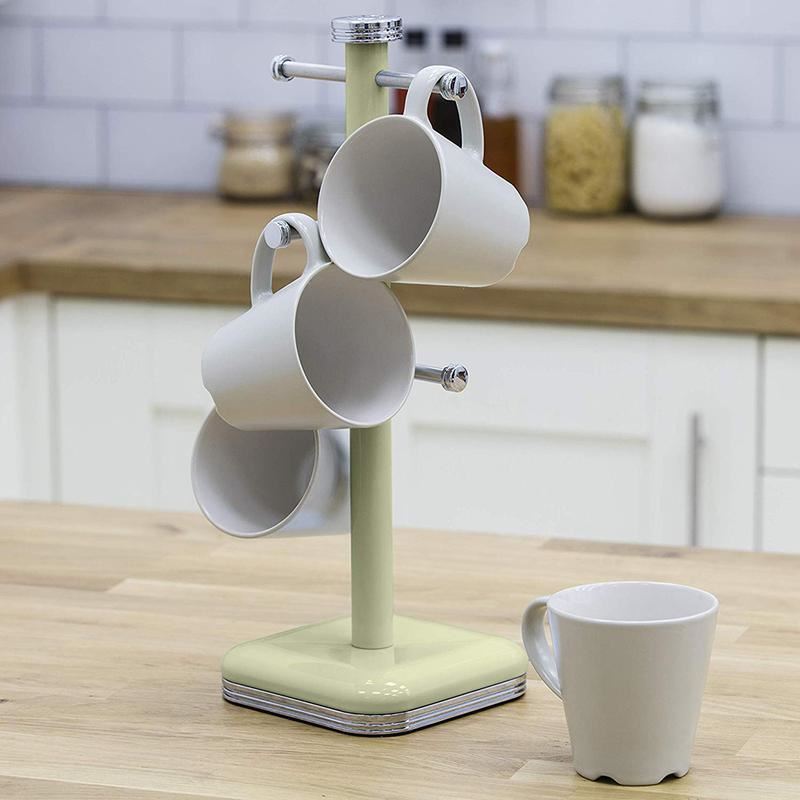 Swan Retro Mug Tree Green