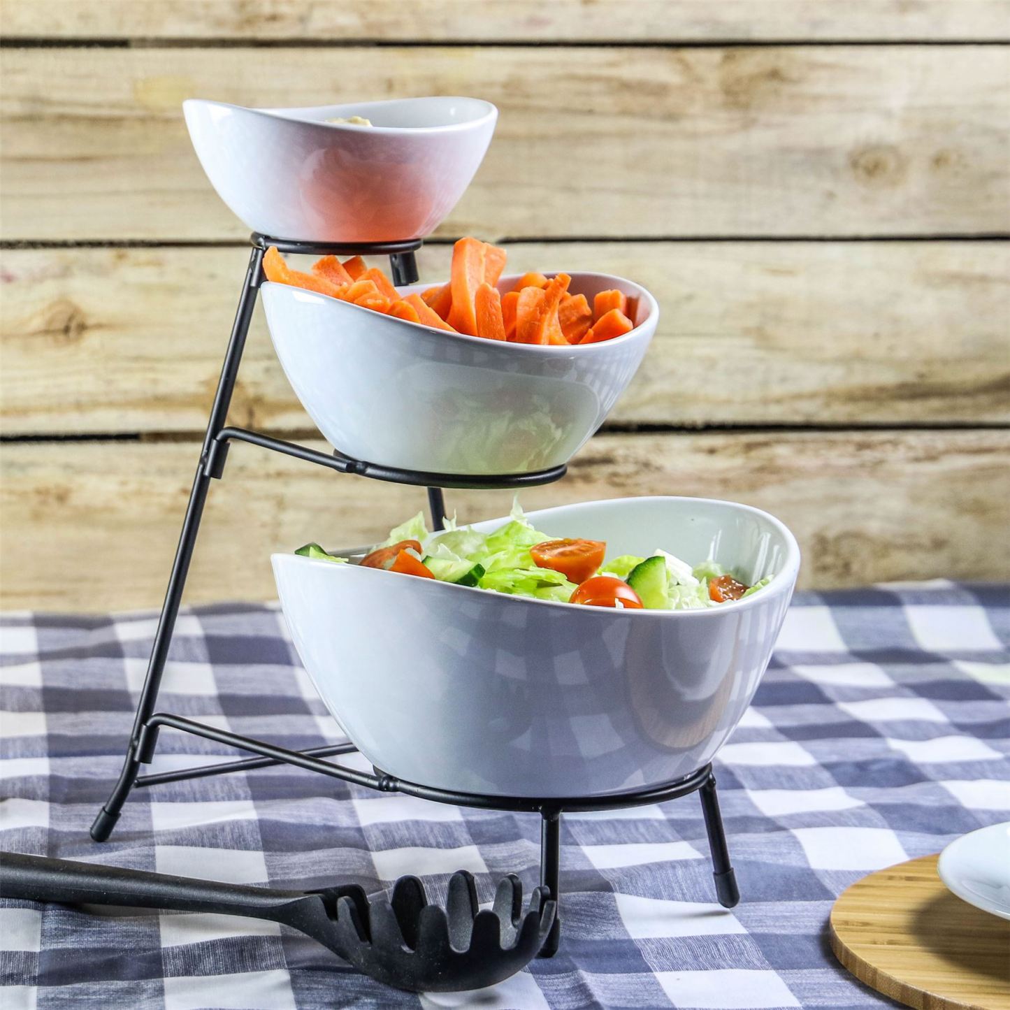 3 Tier Serving Set Bowls | M&W