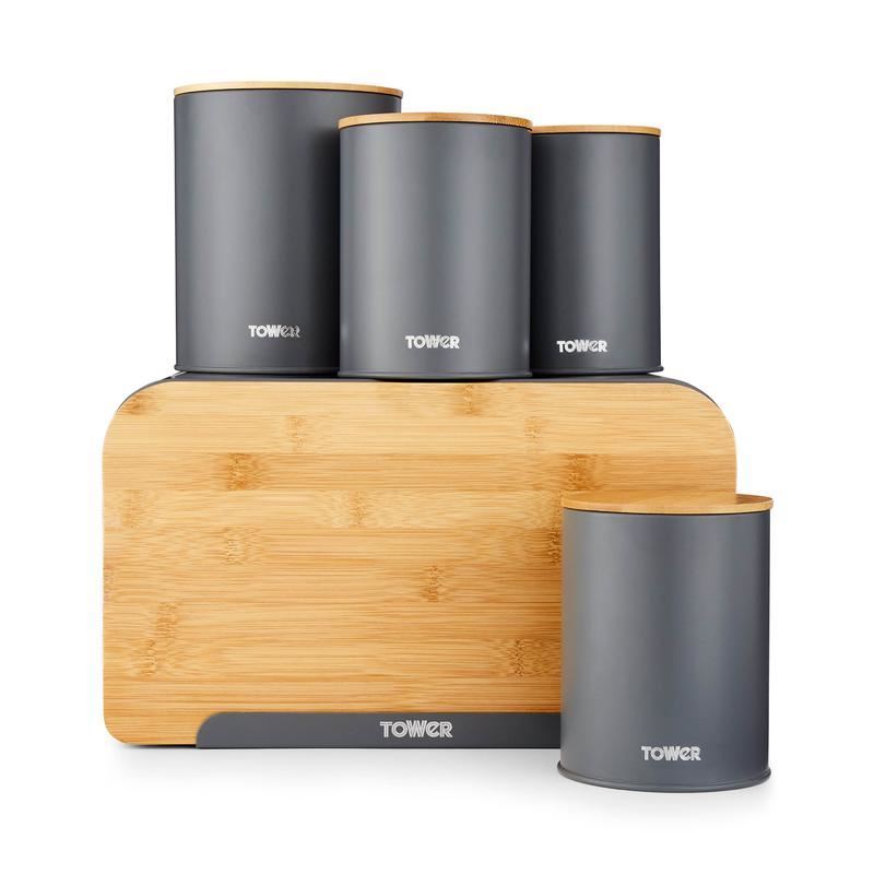 Tower Scandi 5 Piece Storage Set