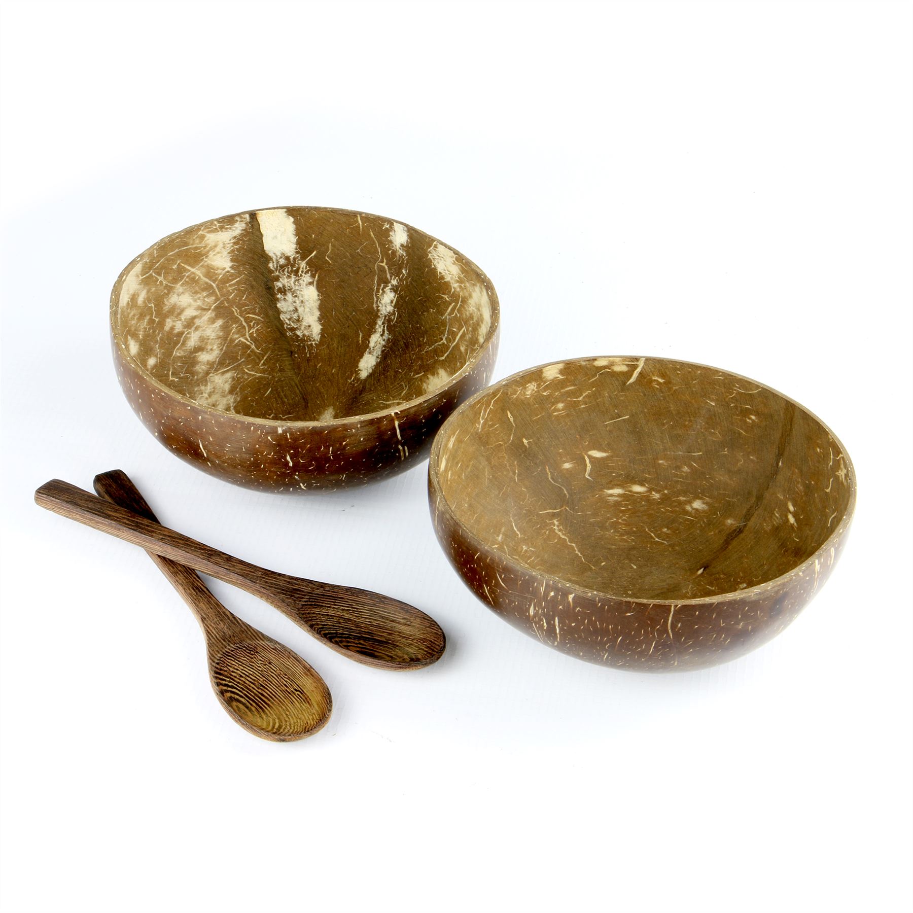 Natural Coconut Bowls - Pack of 2 | M&W