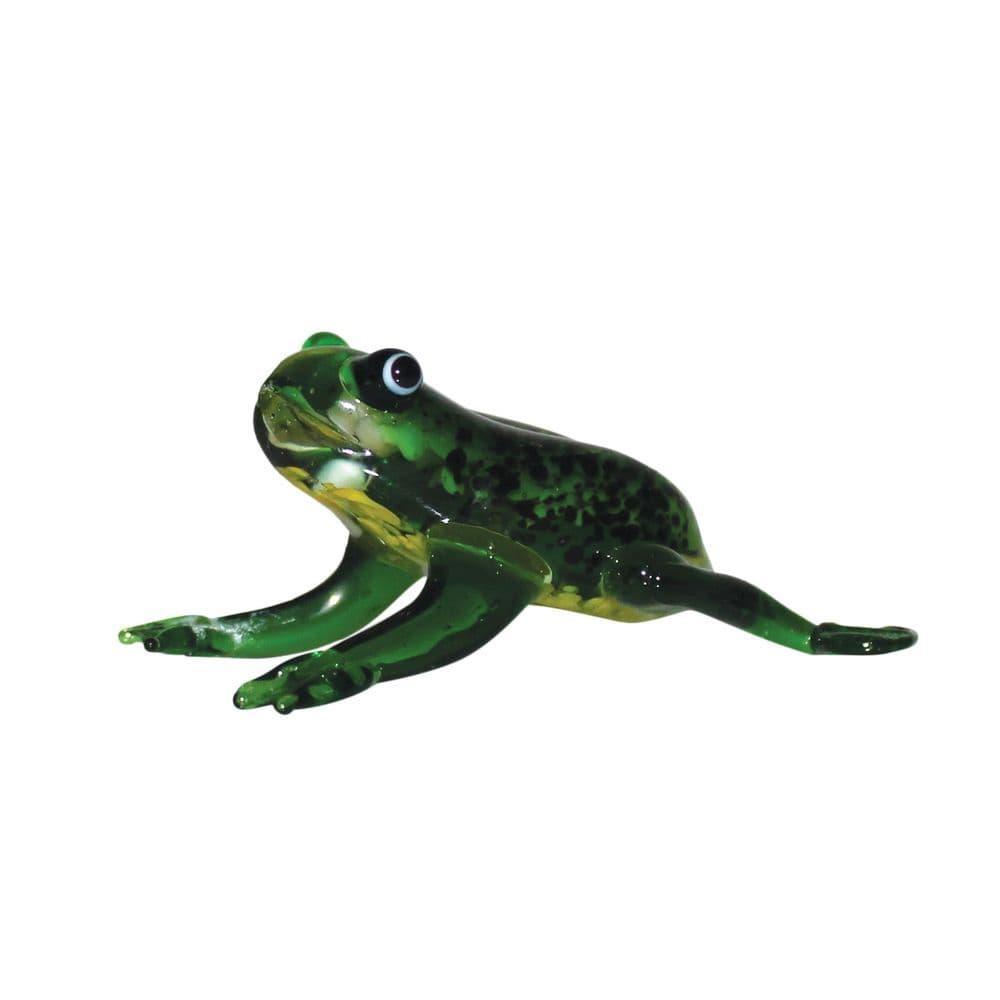 Objets d'Art Miniature Glass Ornament - Frog
