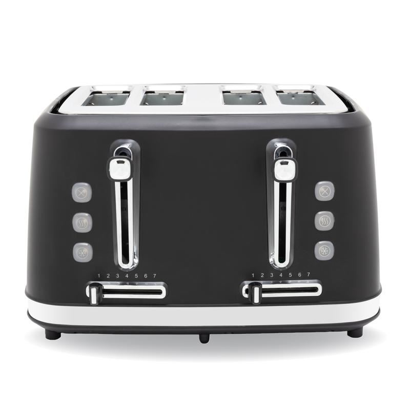 BLACK + DECKER Black 4 Slice Toaster