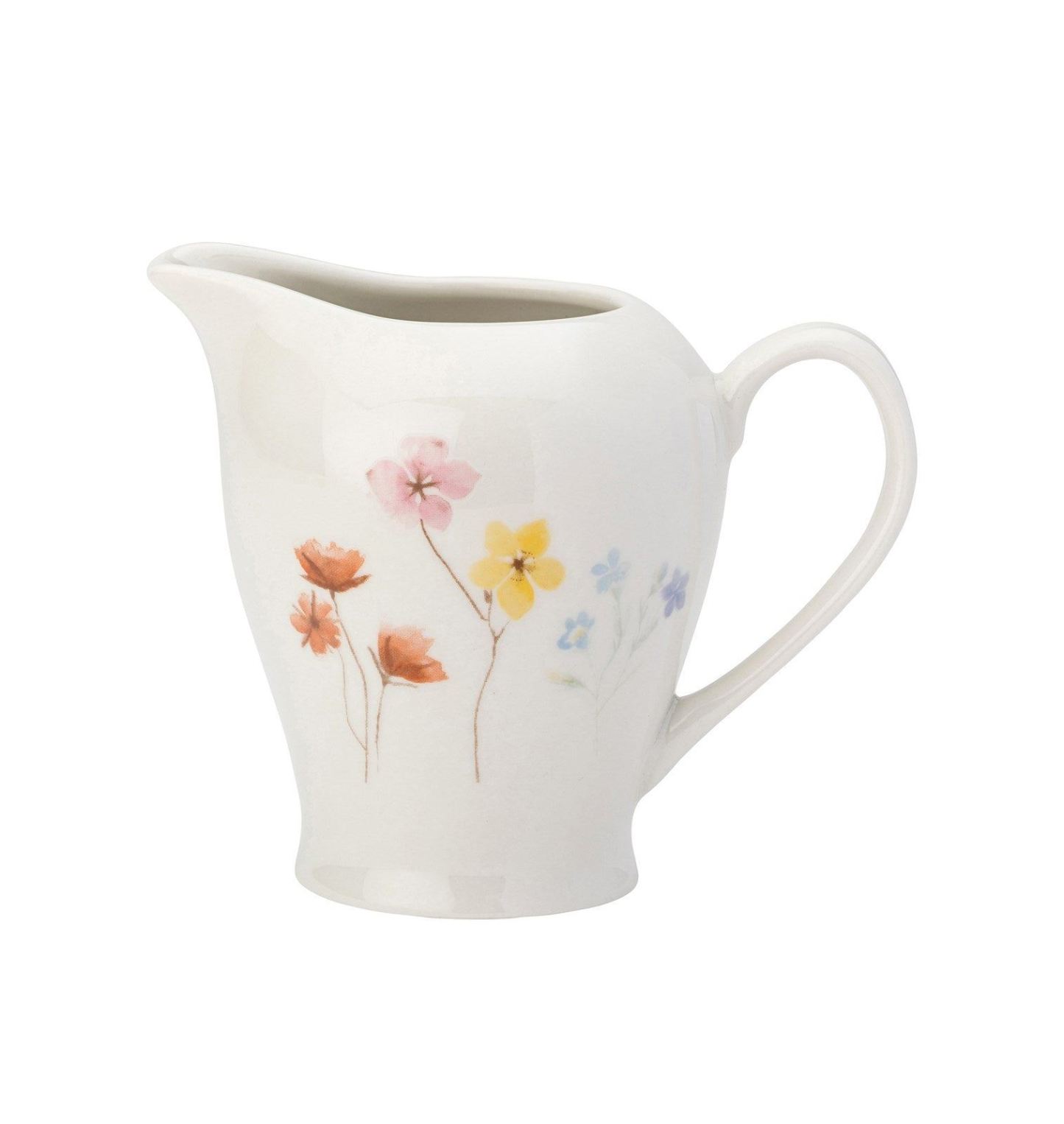 Pressed Flowers Creamer Jug