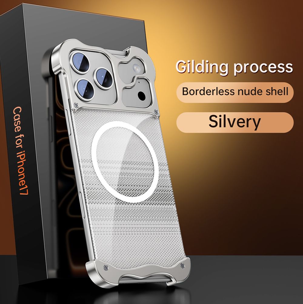 Gilded Kevlar Frameless Magnetic Phone Case