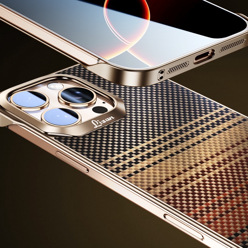 Kevlar Elegant Magnetic Carbon Fiber Pattern Phone Case