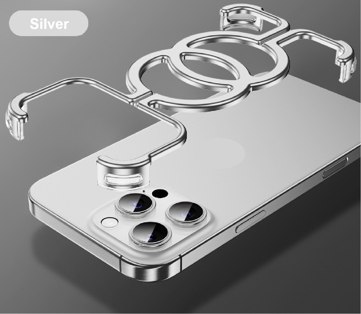 Personalized Chanel Magnetic Metal Mobile Phone Case