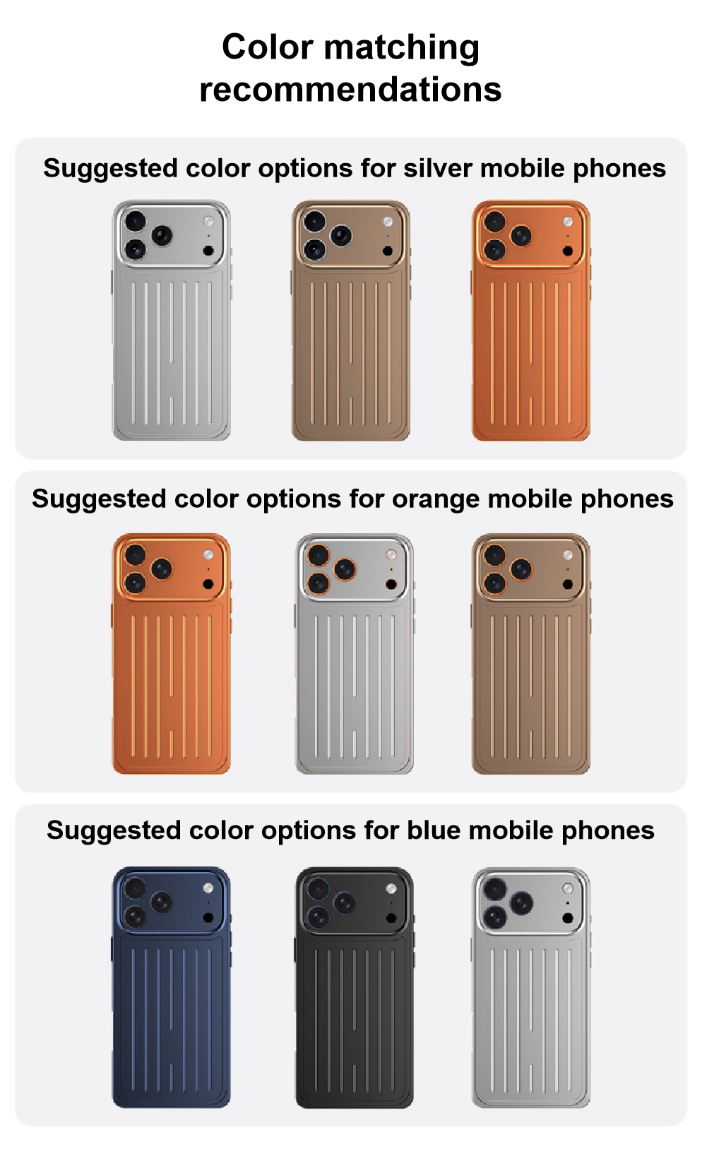 Unique suitcase-shaped all-alloy cast magnetic phone case