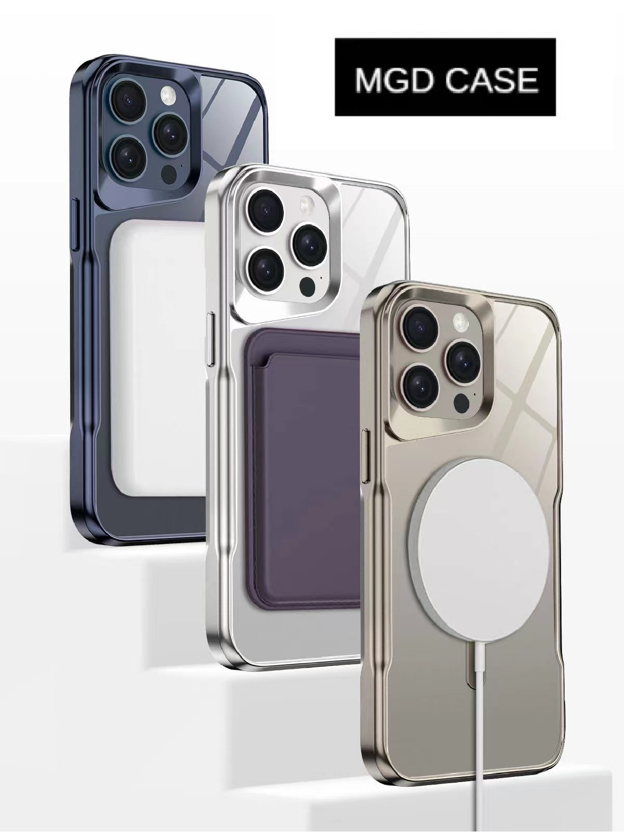 2024 New [Small Waist] Transparent Magnetic Phone Case