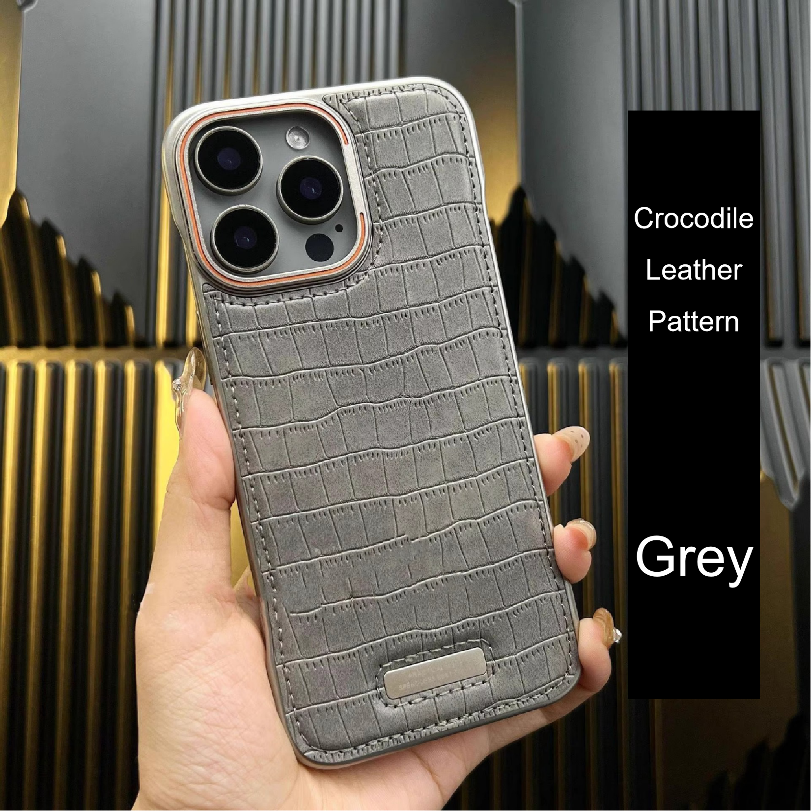 Frameless Leather Magnetic Phone Case