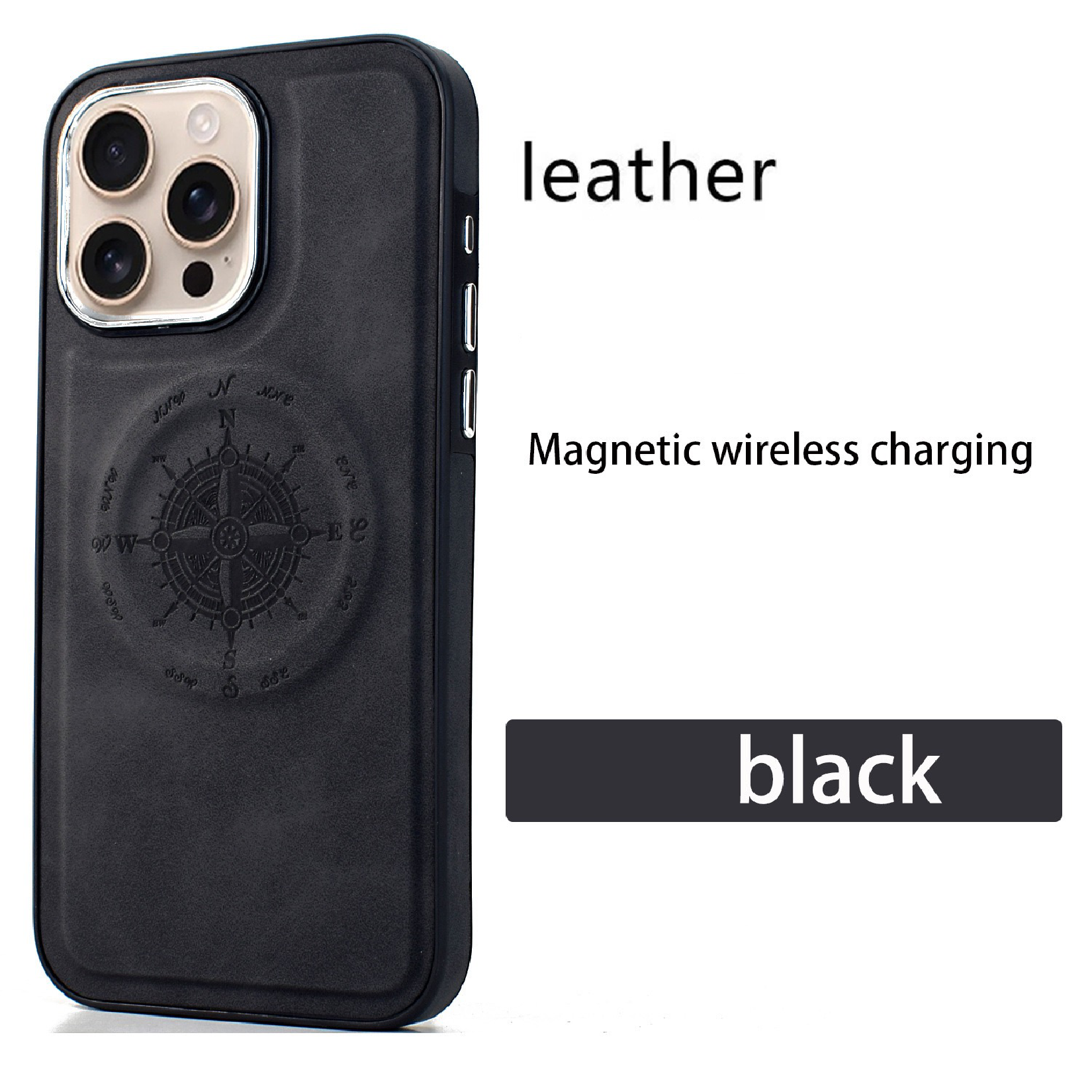 Leather Nautical Magnetic Anti-fall Phone Case
