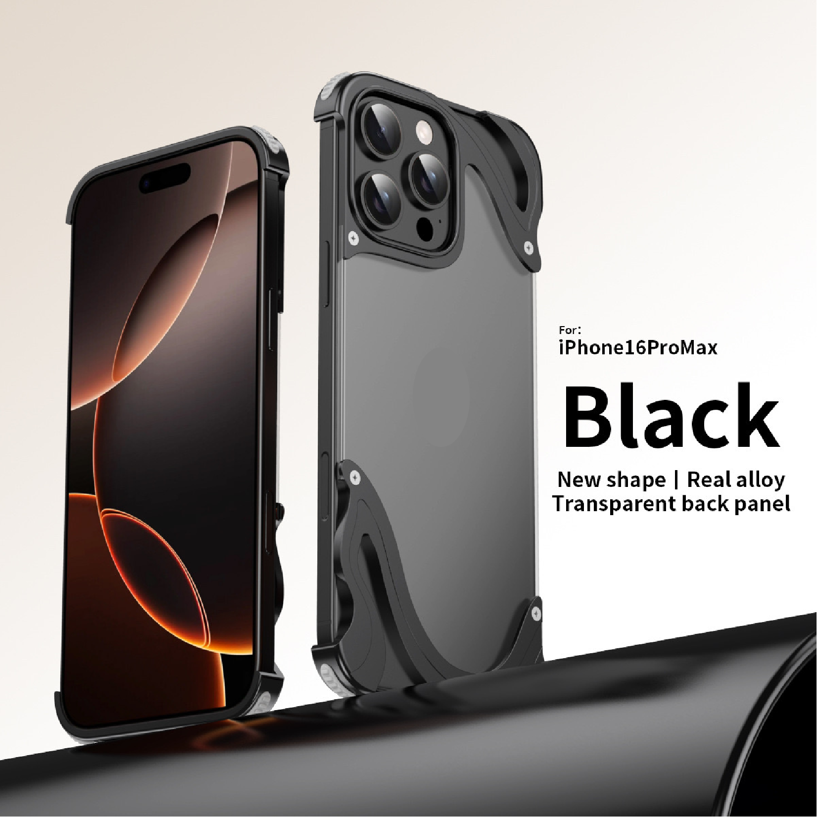 Dolphin Series Metal Bracket Magnetic Phone Case