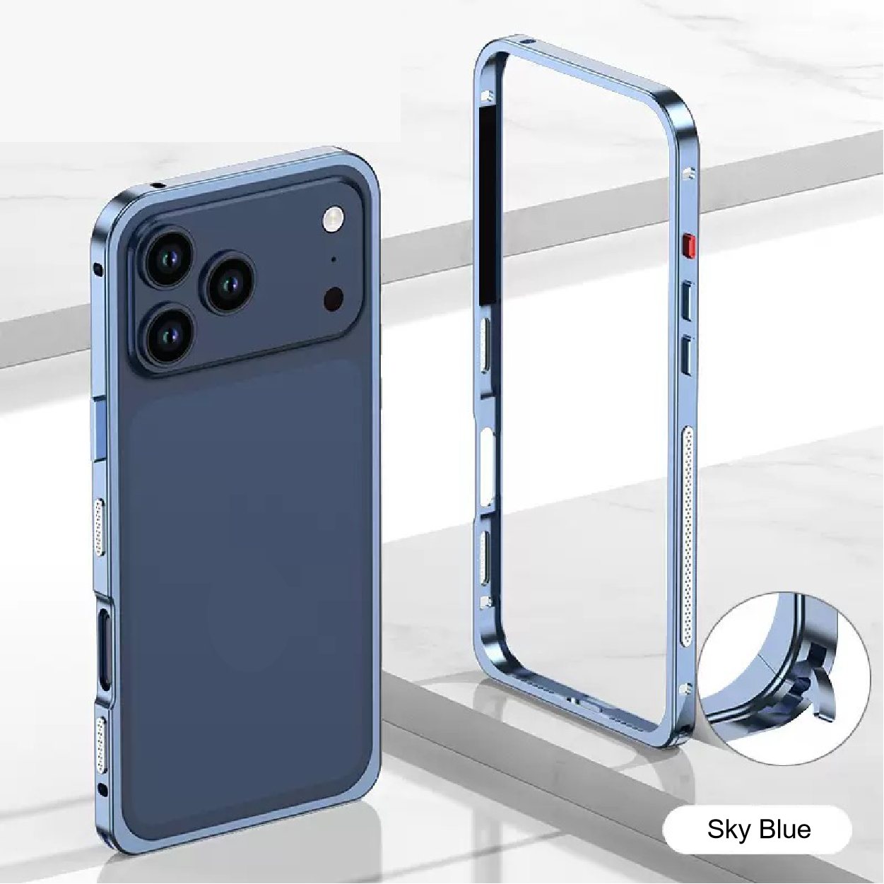 Premium Metal Frame Heat Dissipation Phone Case