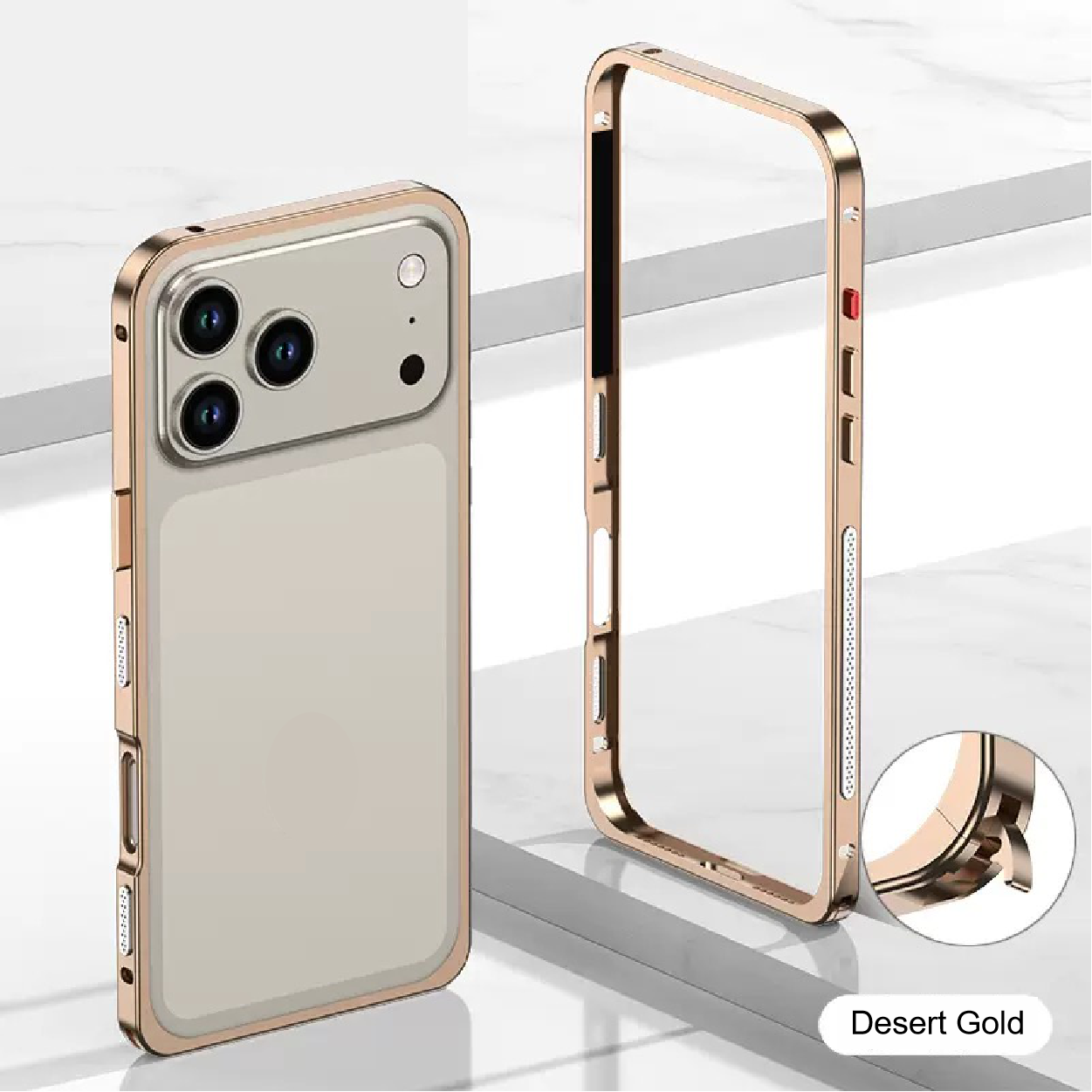 Premium Metal Frame Heat Dissipation Phone Case
