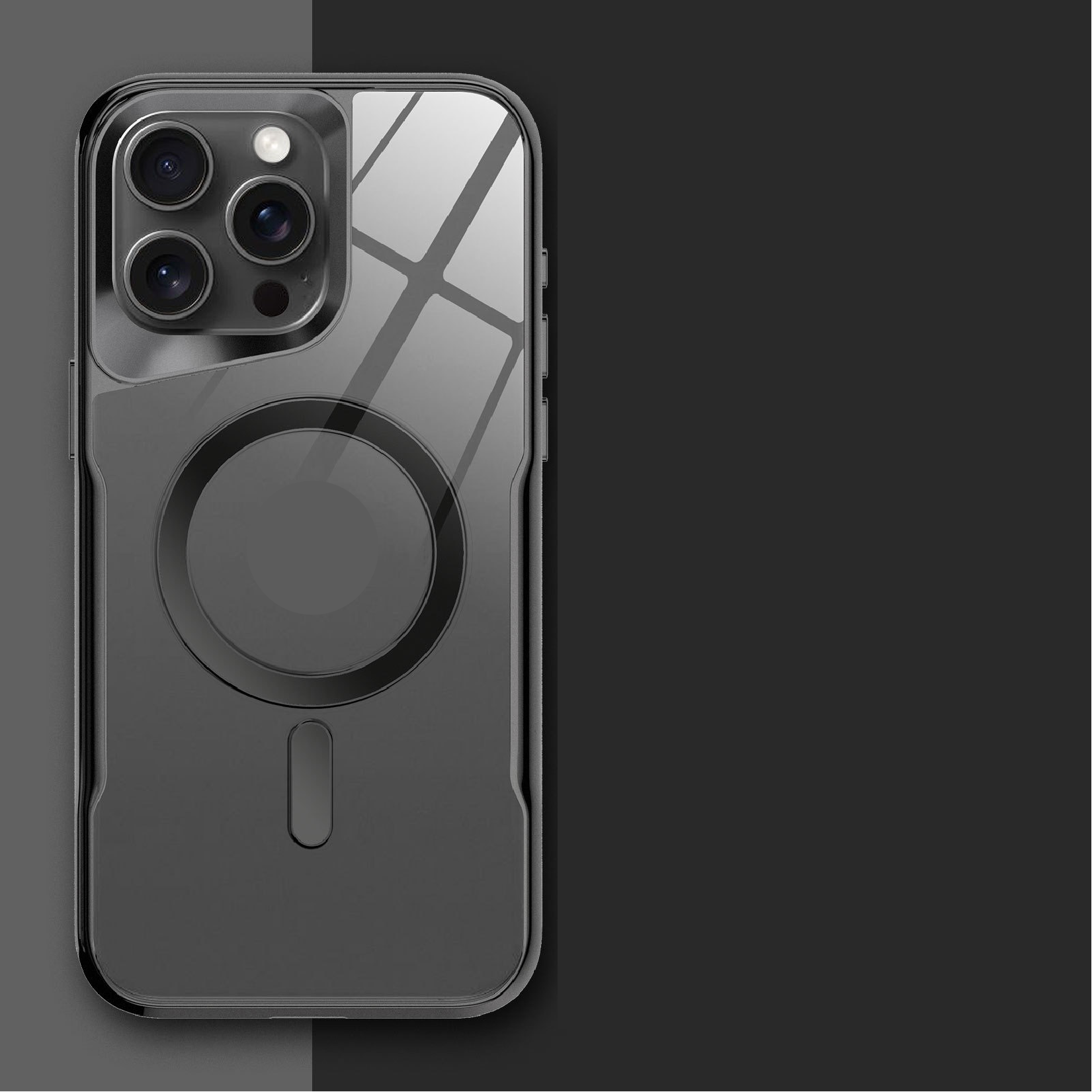 2024 New [Small Waist] Transparent Magnetic Phone Case