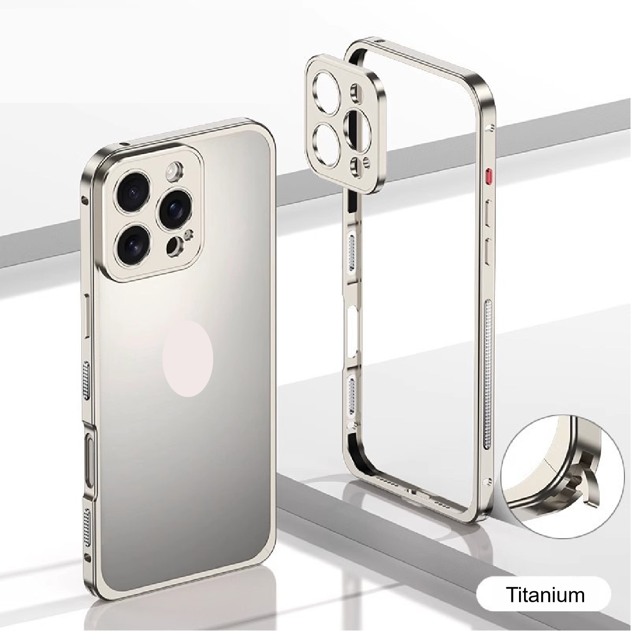 Premium Metal Frame Heat Dissipation Phone Case