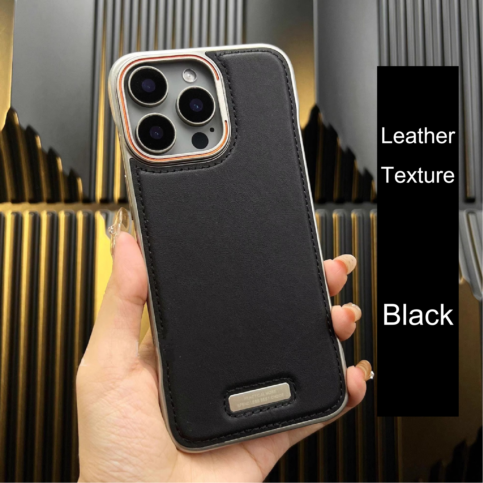 Frameless Leather Magnetic Phone Case