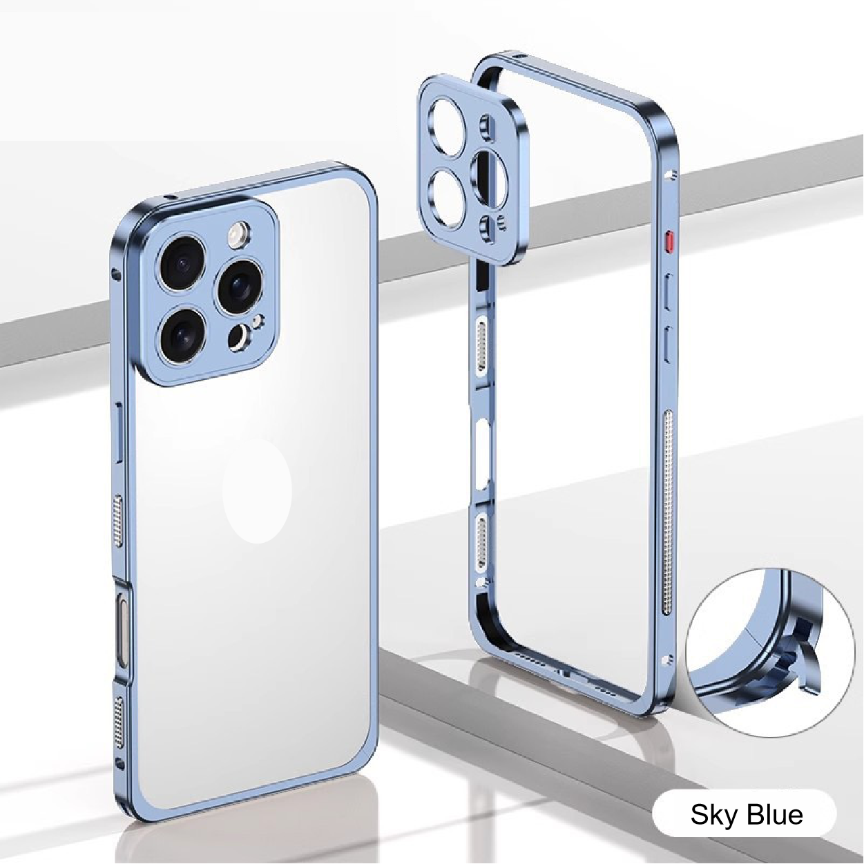 Premium Metal Frame Heat Dissipation Phone Case