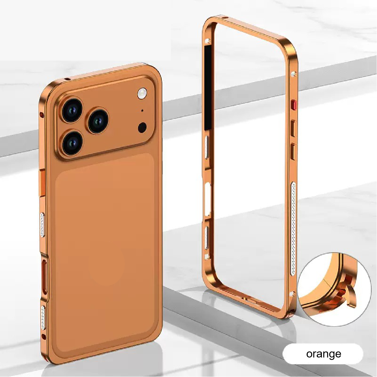 Premium Metal Frame Heat Dissipation Phone Case
