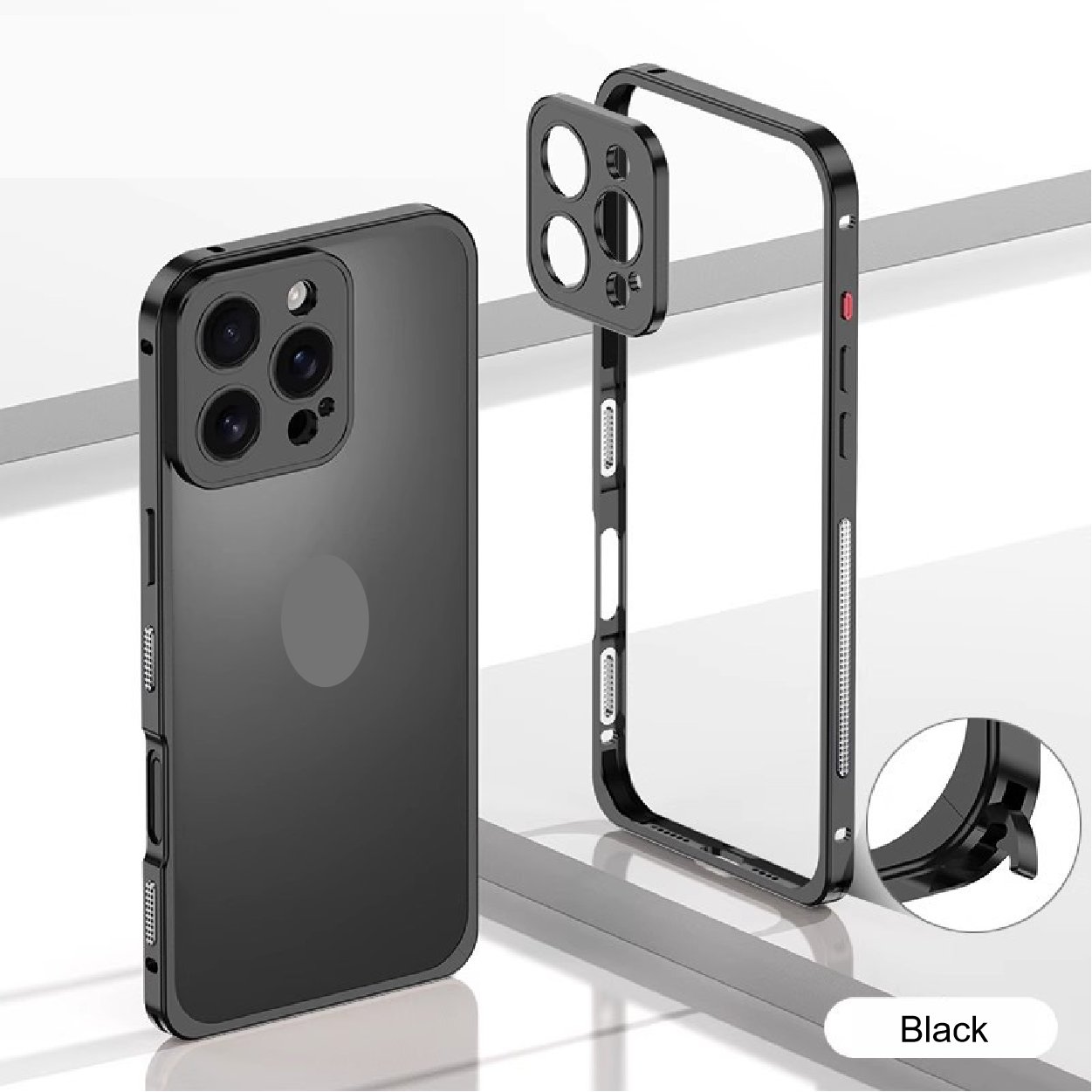 Premium Metal Frame Heat Dissipation Phone Case