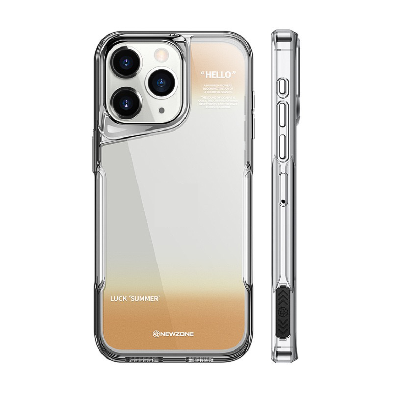 Gradient High-Transparency Acrylic Phone Case