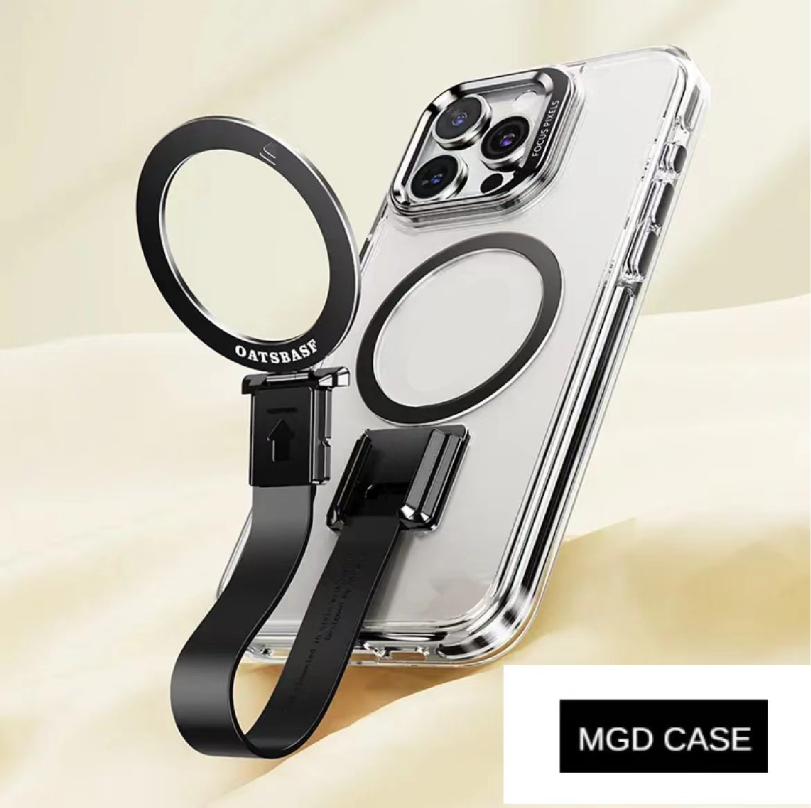 【One Belt】Magnetic Anti-fall Bracket Phone Case