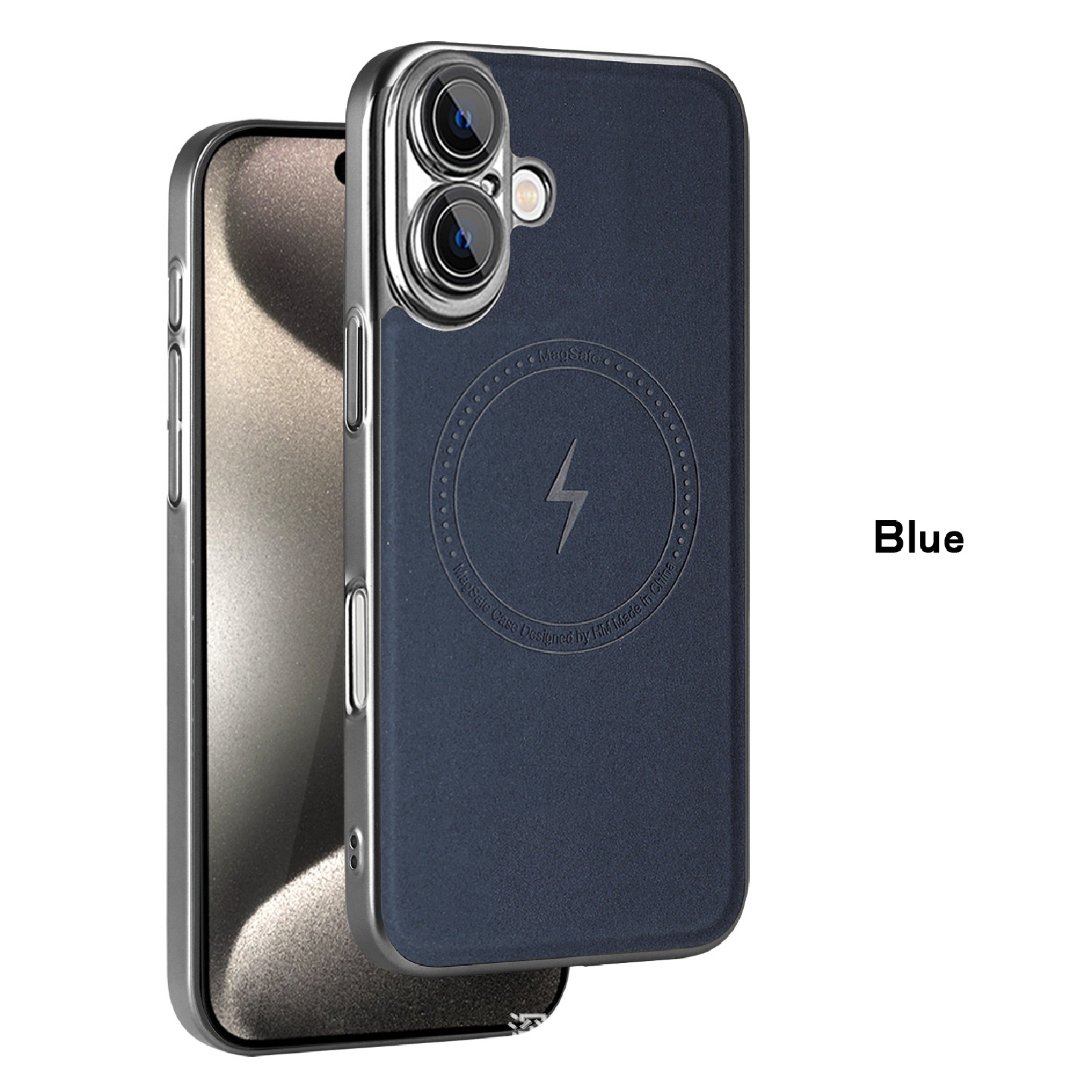 Premium Lightning Leather Magnetic Phone Case