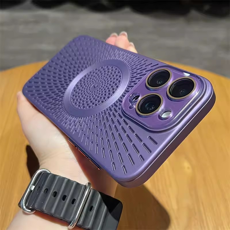 Ice Cooling Frosted Magnetic Phone Case