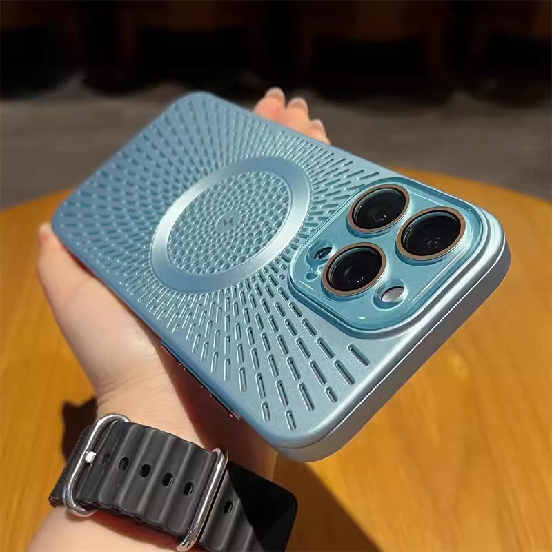Ice Cooling Frosted Magnetic Phone Case