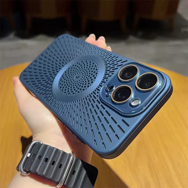 Ice Cooling Frosted Magnetic Phone Case