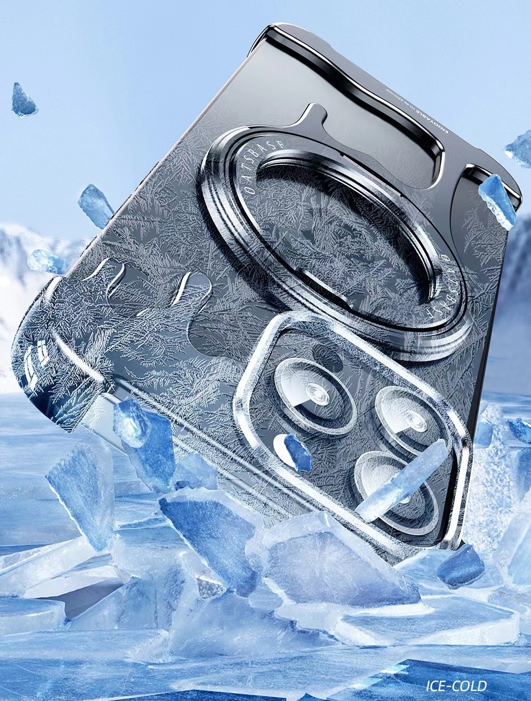 Borderless Liquid Metal Magnetic Phone Case