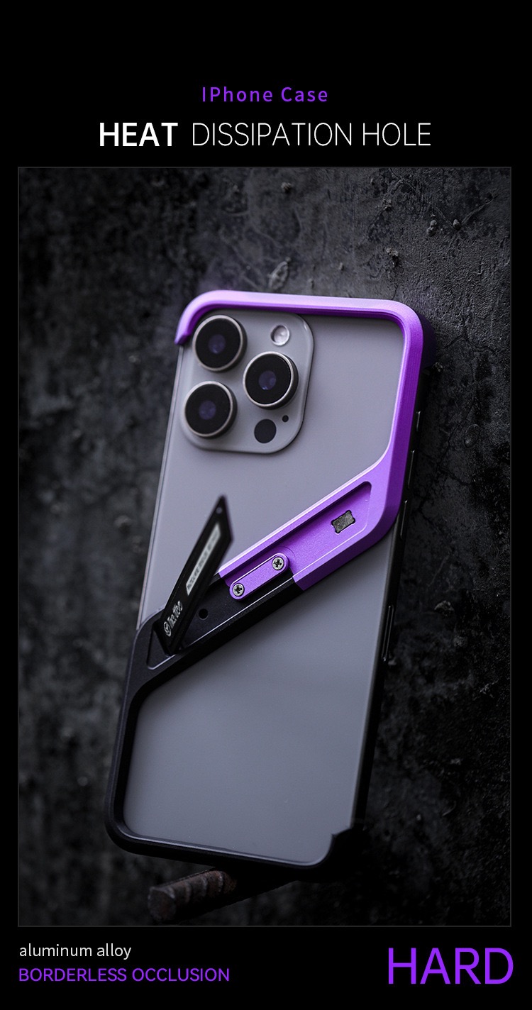 Special-shaped Borderless T-stand Phone Case