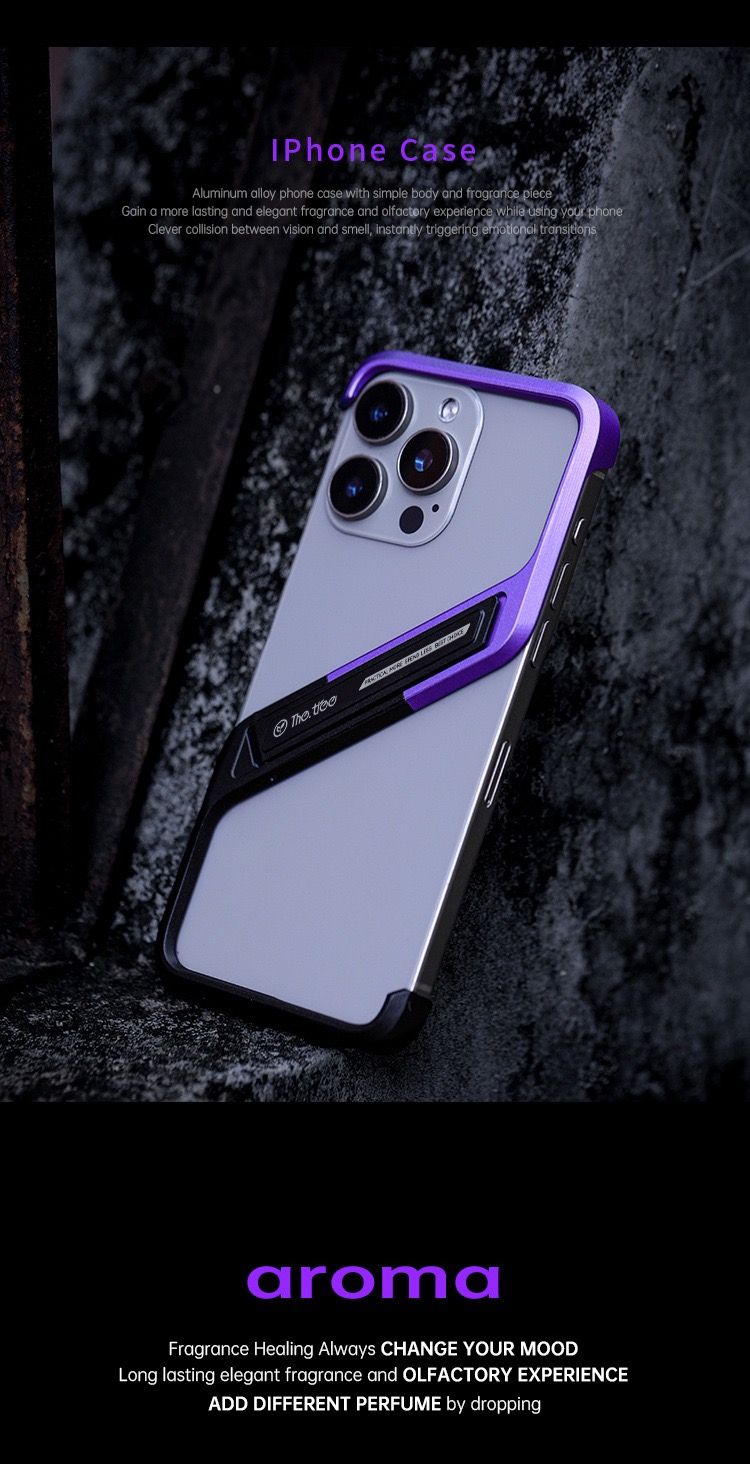 Special-shaped Borderless T-stand Phone Case